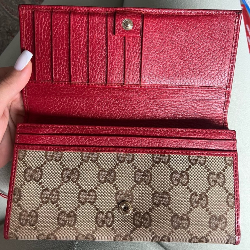 GUCCI Guccisima folding long wallet - Picture 4 of 7